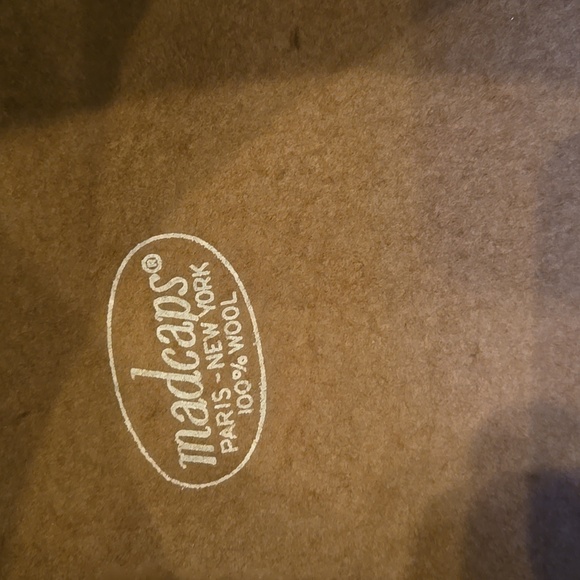 Madcaps Paris - New York 100% Wool Vintage Brown Hat - Picture 7 of 8